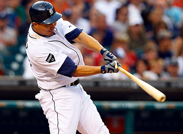 His ankle broken, Ordonez is the second right-handed batting threat Detroit loses. (US Presswire)