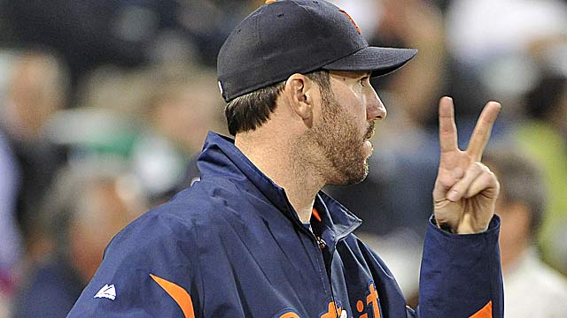 Will Justin Verlander claim a second award when AL MVP is announced Monday? (Getty Images)