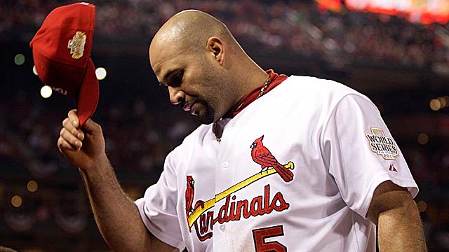 Albert Pujols' own team has yet to make an offer for the All-Star first baseman. (Getty Images)