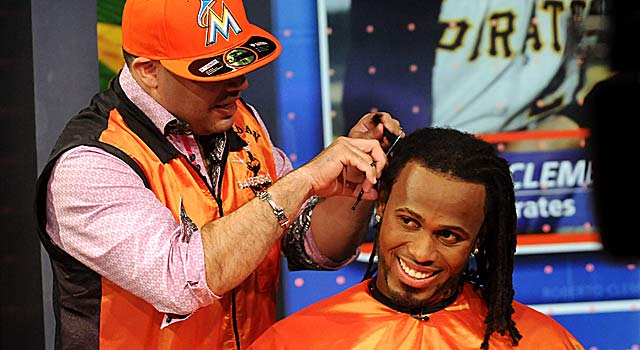 Jose Reyes on conforming to the Marlins' rule: 'I'm a team player, so I have to cut it off.' (AP)