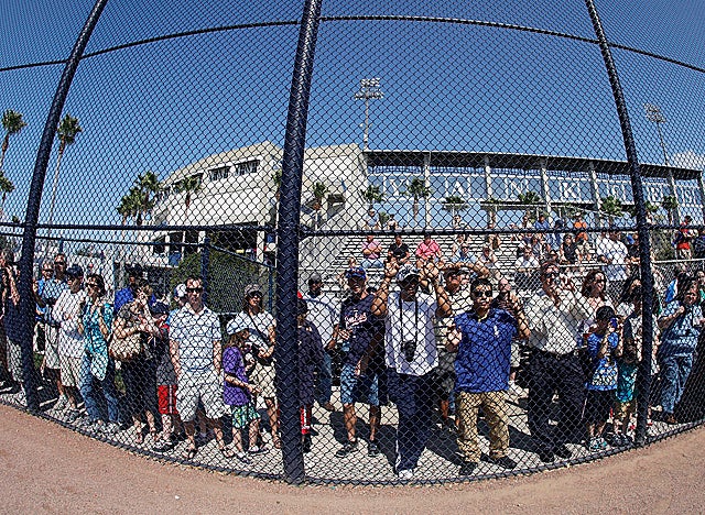 Fans await the new baseball season, the first full workouts for which begin in late February. (Getty Images)