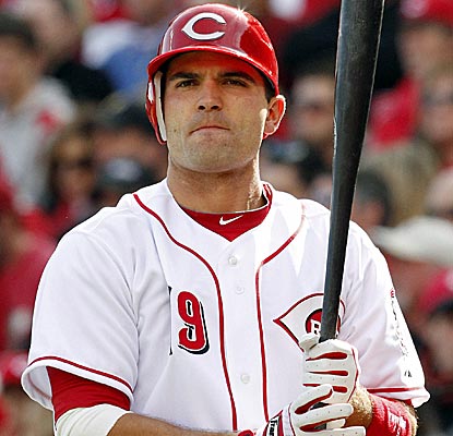 After signing a huge $225M contract extension, Joey Votto opens the year by going 1 for 3 with a single.  (US Presswire)