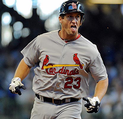 David Freese continues his hot start with two more hits, including a two-run homer off Yovani Gallardo.  (US Presswire)