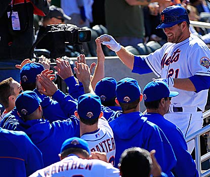 Nobody is more popular in the Mets' clubhouse than Lucas Duda, who records his first multi-homer game in a winning cause. (Getty Images)