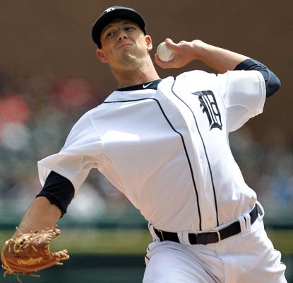 In his major-league debut, Drew Smyly goes four-plus innings and allows one run on four hits.  (Getty Images)