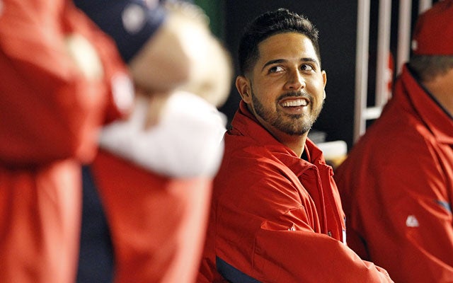 Happy days: Gio Gonzalez and the Nats' starters enter Wednesday with a 1.69 ERA. (AP)