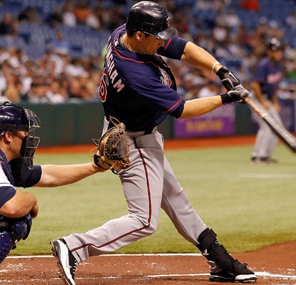 Josh Willingham is one away from Kirby Puckett's team record of hitting safely in the first 15 games of the 1994 season.  (Getty Images)