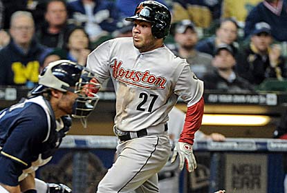  Jose Altuve records a career-best four hits for the Astros, who win for the third time in their past 11 games. (US Presswire)