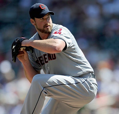 Derek Lowe notches his first shutout since Aug. 31, 2005. The 38-year-old allows six hits en route to his sixth win. (Getty Images)
