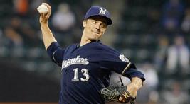 Zack Greinke, who pitches seven shutout innings Tuesday, could get a contract that pays $20 million
