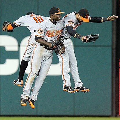 With their victory over the Nationals, the Orioles enjoy a five-game winning streak for the second time this season.  (Getty Images)