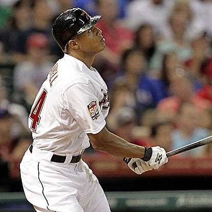 Along with Carlos Lee and Chris Snyder, Justin Maxwell homers in the Astros' victory against the Rangers.  (Getty Images)