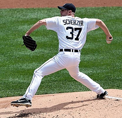Max Scherzer's 15 strikeouts against the Pirates are the most by a Tiger since Mickey Lolich had 15 in a 1972 game. (Getty Images)