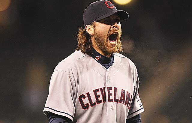 Chris Perez lashes out at fans for their support of the first-place Indians. (Getty Images)
