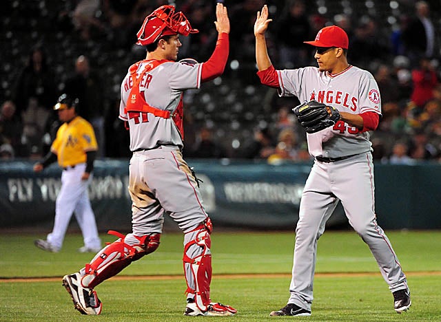 Thanks to right-hander Ernesto Frieri, the Angels have someone solid coming out of the bullpen. (US Presswire)