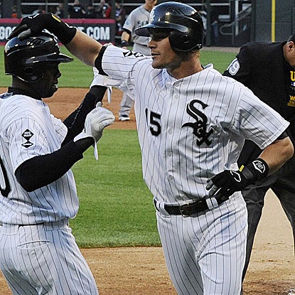 Gordon Beckham hits two home runs to help the White Sox stay hot, defeating the Mariners for their ninth consecutive win.  (Getty Images)