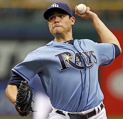 Matt Moore earns his first win after dropping his last four decisions. The lefty yields two runs and Ks four in six innings. (AP)