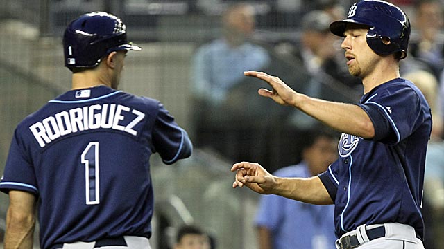 With a victory over the Yankees, the Rays move back into a first-place tie with the Orioles. (AP)