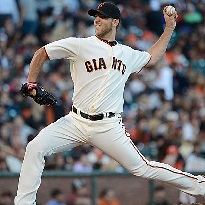 Madison Bumgarner records 12 strikeouts and connects for his first career home run as the Giants defeat the Astros.  (Getty Images)