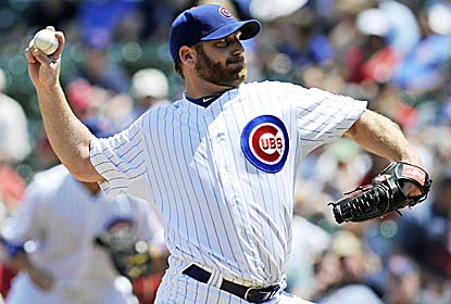 Ryan Dempster pitches seven innings of four-hit ball to make Theo Epstein -- Cubs prez and ex-BoSox GM -- a winner. (Getty Images)