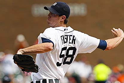 Doug Fister pitches six shutout innings with six K's and picks up his first win in his return from a ribcage strain injury. (US Presswire)