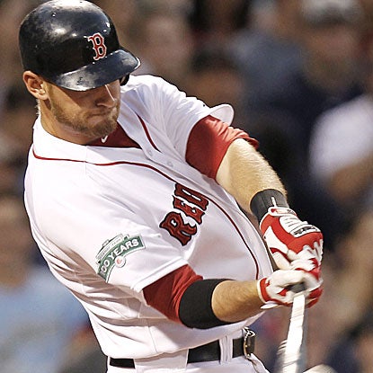 The Red Sox's Will Middlebrooks is 10 for 14 with three homers and nine RBI over his last five games.  (Getty Images)