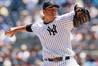 Hiroki Kuroda pitches seven innings of three-hit ball with 11 strikeouts to help end the White Sox win streak at four games. (Getty Images)