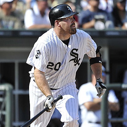 Kevin Youkilis' two-run homer helps the White Sox win and improve to a season-high 10 games over .500. (Getty Images)