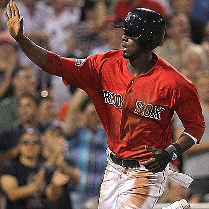 In his second game with the Red Sox this season, Pedro Ciriaco is 4 for 5 with four RBI in the win over the Yankees.   (Getty Images)
