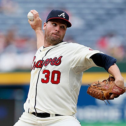 Making his first start in two years, the Braves' Ben Sheets throws six scoreless innings to defeat the Mets.  (Getty Images)