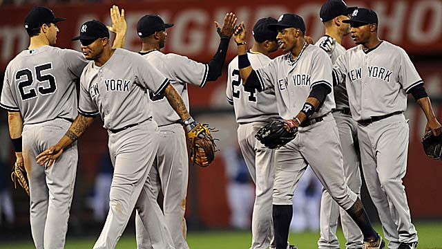 The Yanks have won behind the long ball, but will the power last? (US Presswire)