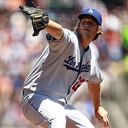The Dodgers' Clayton Kershaw scatters five hits for his second shutout of the season. (US Presswire)