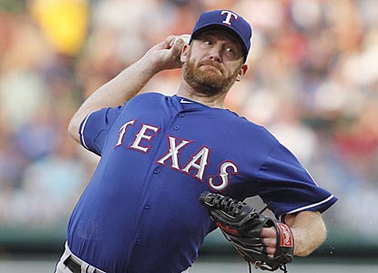 Ryan Dempster now has an American League victory to go along with the 117 he earned in the National League.  (AP)