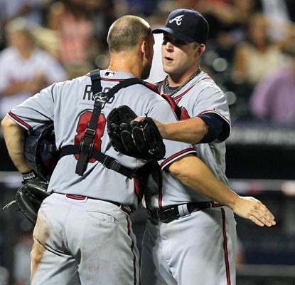 Paul Maholm, acquired from the Cubs July 30, dominates the Mets in his second start for Atlanta.  (US Presswire)