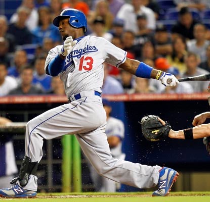 Hanley Ramirez doesn't get a warm welcome in Miami and returns the favor with three hits and two RBI for his new team.  (AP)