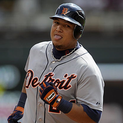 Miguel Cabrera becomes the first player in Tigers history to reach 30 home runs in five straight seasons.  (Getty Images)