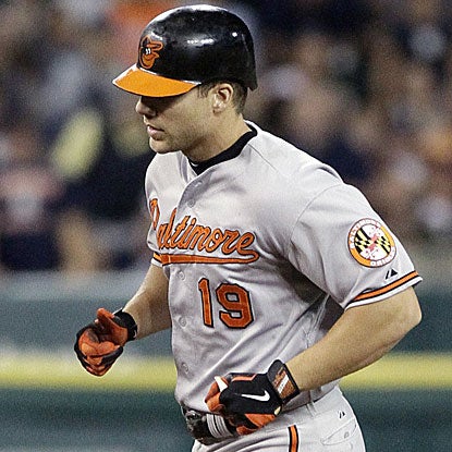Chris Davis' three-run homer stands as the difference in the Orioles' victory over the Tigers. (AP)