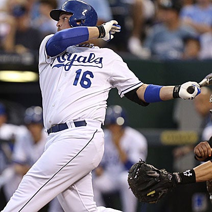 Billy Butler goes 3 for 4 with three RBI to help the Royals get past the White Sox.  (Getty Images)