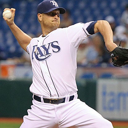 The Rays' Alex Cobb scatters four hits and strikes out eight to earn his first career shutout. (US Presswire)