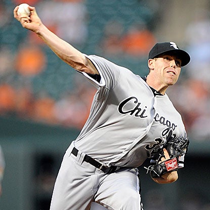Recently recalled from Triple-A, the White Sox's Dylan Axelrod allows one run in 7 1/3 innings to earn the win vs. the O's. (Getty Images)