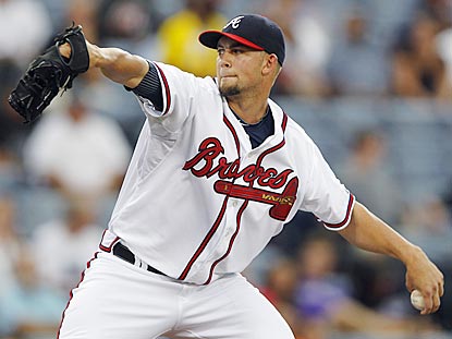 Mike Minor, whose ERA was 6.20 at the end of June, allows fewer than four earned runs for the 10th time in his past 11 starts.  (AP)