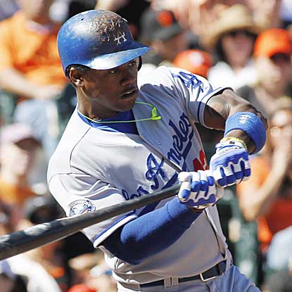 Hanley Ramirez's RBI double in the ninth inning puts the Dodgers past the Giants and trims their NL West deficit to 4 ½ games. (AP)