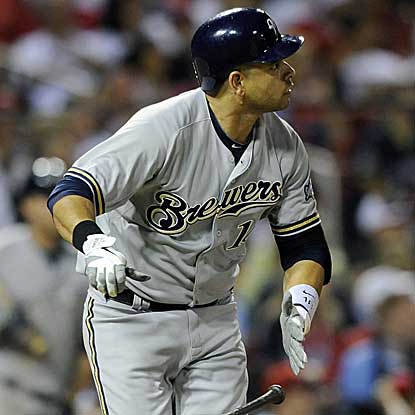 Aramis Ramirez goes 3 for 3 with a homer to help the Brewers win for the 15th time in their last 19 games. (AP)