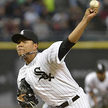 Jose Quintana throws 7 2/3 strong innings to earn the win and snap the White Sox's seven-game losing skid to the Tigers. (Getty Images)