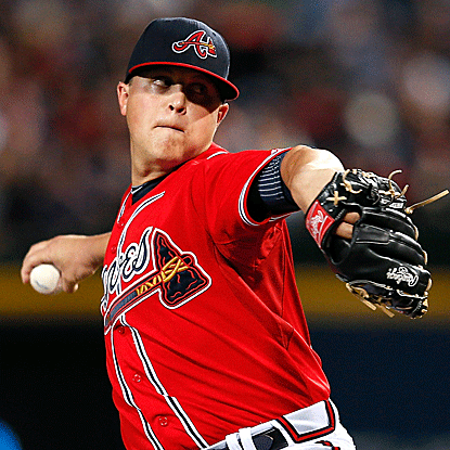 The Braves win for the 20th consecutive time when Kris Medlen starts, tying the longest streak in MLB since 2001. (Getty Images)