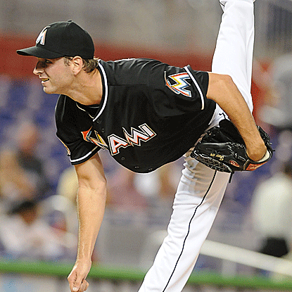 Jacob Turner allows two hits and no runs in a career-high seven innings to lift the Marlins over the Reds. (Getty Images)