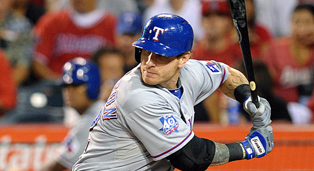 Just like the previous two years, the Rangers will need Josh Hamilton's bat to reach the World Series. (AP)