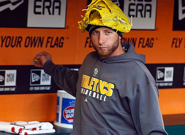 Braden, out for the A's after shoulder surgery, is upset with the rise in crime in his hometown. (US Presswire)