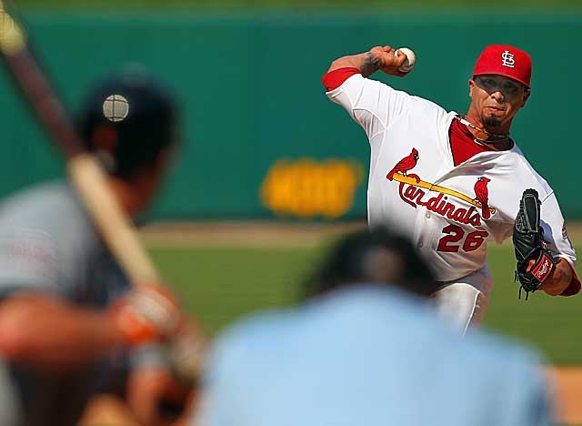 A superb postseason is putting Lohse in position for a lucrative move into free agency. (Getty Images)