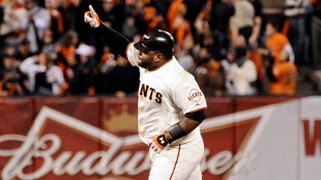 Pablo Sandoval has come a long way since riding the pine in the 2010 World Series. (US Presswire)